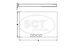 �������� ������ KIA Sorento II 09-/12-/Cerato 04-/Spectra 04- SCT ���. sa1238 SA1238 ����