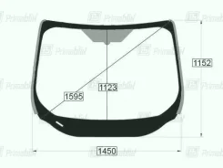 ������� ������ Ford KUGA / Escape 2012-2019 (2nd Gen) (�����������, ����������� �������, AGC) 4033234 ����