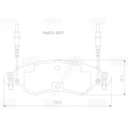������� ����. Citroen C5 (01-)/C5 (04-) ����. �����. 150x48 (� �����. � 4 ����. ) (PF 2268) Trialli PF2268 PF2268 ����