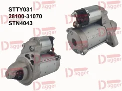 ������� STTY031 28100-31070 28100-31080 STN4043 2Grfse, 3Grfse, 4Grfse, 3GRFE, 5GRFE, 1GRFE GRS18# GRX12# Lexus GS# 10T 1.7kw �� standart STTY031 STTY...