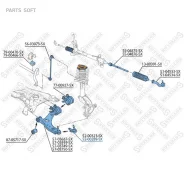 ����������� ������ Mazda 3 03- ������. ����. Stellox 5200289SX 5200289SX ����