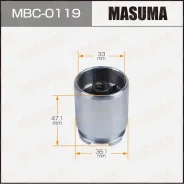 ������� ���������� �������� d-38.1 Masuma, P384601 rear, ������ MBC0119 ����