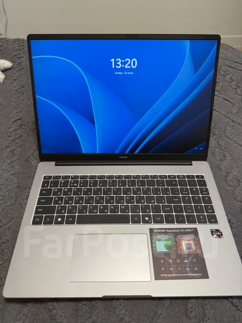 Honor MagicBook X 16. 16", 2����, ��� 16 ��, ���� 512���, WiFi: 1, Bluetooth: 1 ����