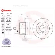 ���� ����. ���. [272x16] 5 ���. Brembo 08772510 08772510 ����