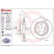 ���� ��������� Brembo 09986981 09986981 ����