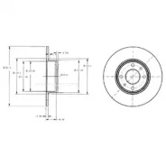 ���� ����. ���. [251,5x10] 4 ���. Delphi BG2322 BG2322 ����