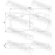 ������� ��������� �������� Febest 3801Dailvf 3801DAILVF ����