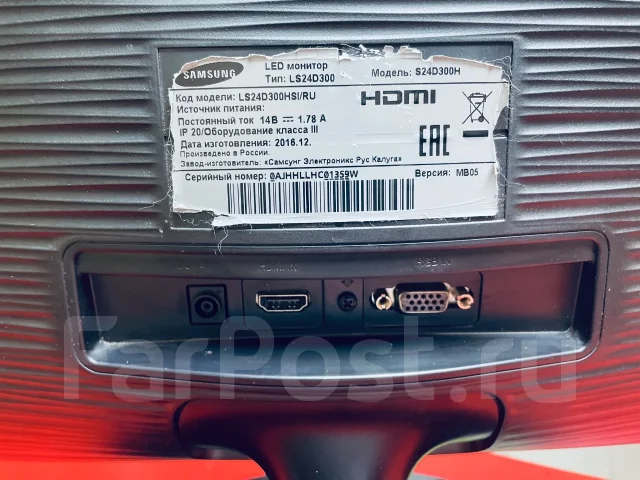 Samsung. 24", ���������� �� (LCD, LED, QLED) ����
