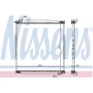 �������� ���������� ��������� Nissens 67282 67282 ����