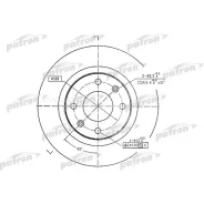 ���� ��������� ������ Citroen Berlingo 96-, Berlingo ������ 96-, BX 86-93, BX Break 88-94, Xantia 9 Patron PBD1220 PBD1220 ����