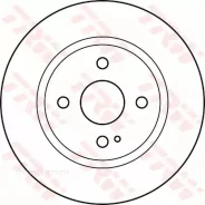���� ��������� �������� FORD Fiesta VI 10-/Mazda 2 08- /VENT. D=258MM TRW DF4966 TRW DF4966 DF4966 ����