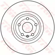 ���� ��������� ������ AUDI: TT (8J3) 06-, TT Roadster (8J9) 07- TRW DF6041S DF6041S ����