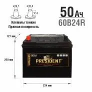 President. 50��.�., B24, ������, ������������ ����� ����