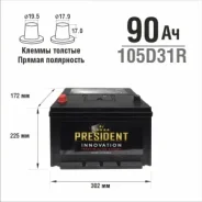 President. 90��.�., D31, ������, ������������ ����� ����