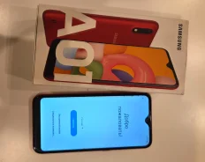Samsung Galaxy A01. �/�, 16 ��, �������, 3G, 4G LTE, Dual-SIM ����