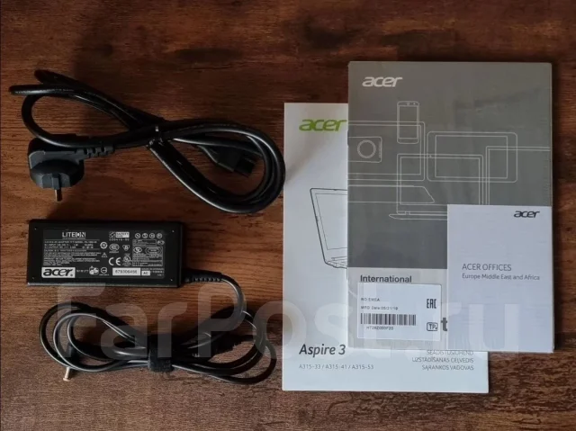 Acer Aspire 3 A315-53. 15.6", 2,3����, ��� 8 ��, ���� 250���, WiFi: 1, Bluetooth: 1 ����