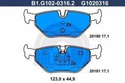 ������� ���� ��� Galfer B1G10203162 B1G10203162 ����