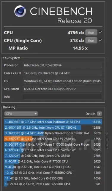Intel Xeon E5-2680 v4 ����