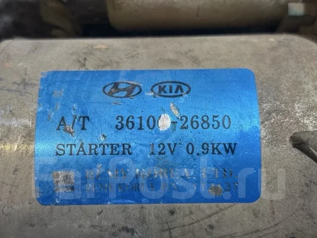 ������� Kia Rio 2009 3610026850 JB G4ED 3610026850 ����