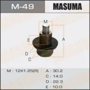 ���� ������������ � �������� Masuma (� ������) Toyota 12�1.25mm 1ZZ,1NZ,2NZ,2AZ,1MZ,3S,1HD Masuma M49 M49 ����