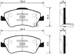 ������� ��������� Toyota Auris 1.33-2.2 07- (��������������) �������� SP1500 Sangsin SP1500 SP1500 ����