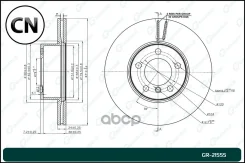 ���� ��������� ������������� Gbrake GR21555 GR21555 ����