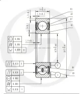 ��������� ��������(������) (20/47/14) 6204ZZ JD JEB0008 JEB0008 ����
