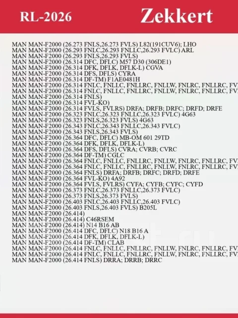 ����������� ������� RL2026, �������� RL2026 ����