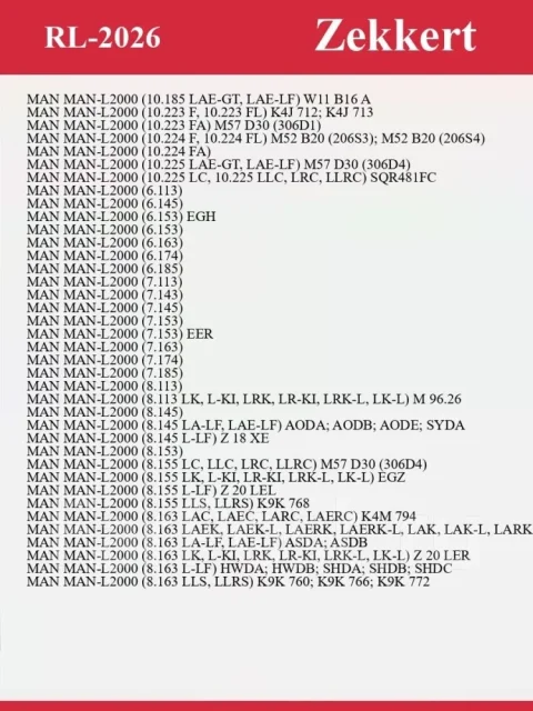 ����������� ������� RL2026, �������� RL2026 ����