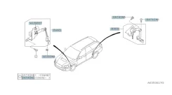 ��������� ��� Subaru Legacy 2006 84021AG000 BP5 EJ204, �������� 84021AG000 ����