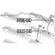 ���� ������������� | ����� ����/��� | Febest 0323GE 0323GE ����