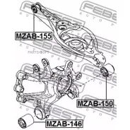 ����������� ������� ������� ������ | ��� ����/��� | Febest MZAB155 MZAB155 ����