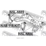 ����������� �������� ���� ������������� (��������) | ����� ����/��� | Febest NAB115KIT NAB115KIT ����