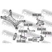 ����������� ������� ����������� ������ | ��� ����/��� | Febest NAB366 NAB366 ����