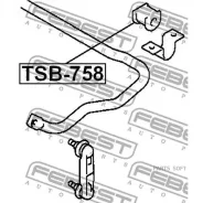 ������ ������� ������������� d24.2 | ��� ����/��� | Febest TSB758 TSB758 ����