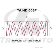 ������� �������� ��������� (TA); TA HD 005F HR-V GH3/4 (99-) Trustauto TAHD005F TAHD005F ����