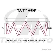 ������� �������� ��������� (TA); TA TY 059F RAV4 ALA30, GSA33 - (3500cc) (05-) Trustauto TATY059F TATY059F ����