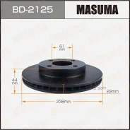 ���� ��������� Nissan March -10 �����. Masuma BD2125 BD2125 ����