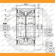 ��������� ������� HY Santa Fe, Tucson (4WD); KIA Sorento 02-; JEW0096 ����