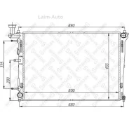 �������� /600 x 455 x 16 mm. / KIA CEED 1.4/1.6/2.0 AT 06- Hyundai ElantraHD 1.6/2.0 AT 06- 1025385SX ����