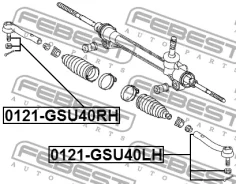 ���������� ������� Febest 0121GSU40LH ����� 0121GSU40LH ����