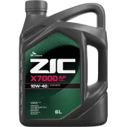 ZIC X7000 AP. 10W-40, �������������, 6��. ����