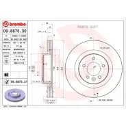 ���� ��������� LAND Rover Discovery/Range Rover Sport 04- 4.4 �����. ����. D=337 Brembo 09887531 Brembo 09887531 09887531 ����