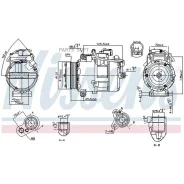 ���������� ������������ Nissens 890012 - 890012 ����