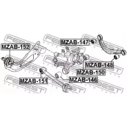 ����������� ������ ����� | ��� ����/��� | Febest MZAB150 MZAB150 ����