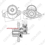 ���������� ���������� ����� � ����� (-P/S) GMB GAT21000 GAT21000 ����