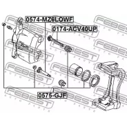 ����������� ������ �������� Mazda 6 GJ 2012- 0575-GJF Febest 0575GJF Febest 0575GJF 0575GJF ����