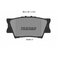 ������� ��������� �������� ���� Toyota: Camry ����� 06-, RAV 4 III 05- Textar 2433801 2433801 ����