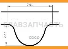 ������ ��� (�������� CR) 122RU29 (Contitech CT1016) AB26149 AB26149 ����