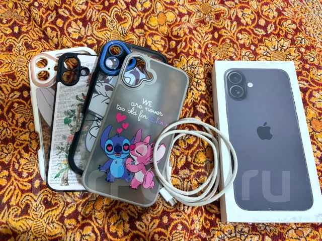 Apple iPhone 16. �����, 256 ��, ������, 3G, 4G LTE, 5G, ����������, NFC, eSIM ����